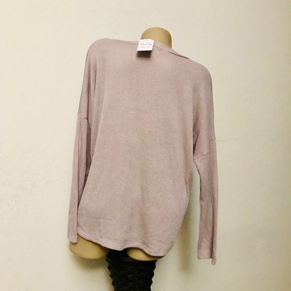 Sadie & Sage button down Cardigan lilac large nwt - Picture 2 of 4